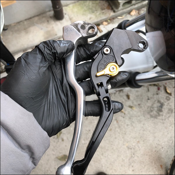 レビュー】XJR400のブレーキレバーとクラッチレバーを交換してみたよー 